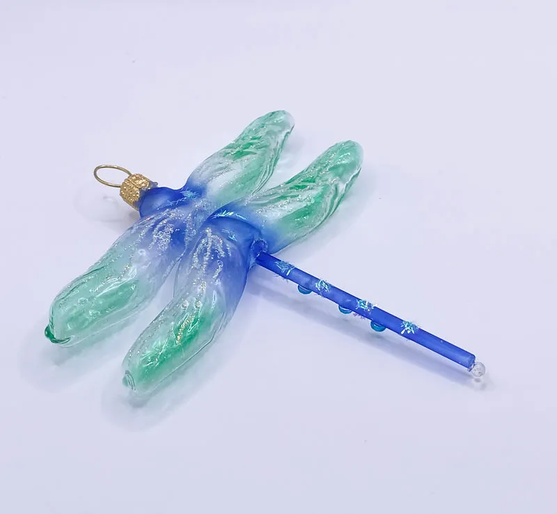 Libelle mit türkis Flügeln