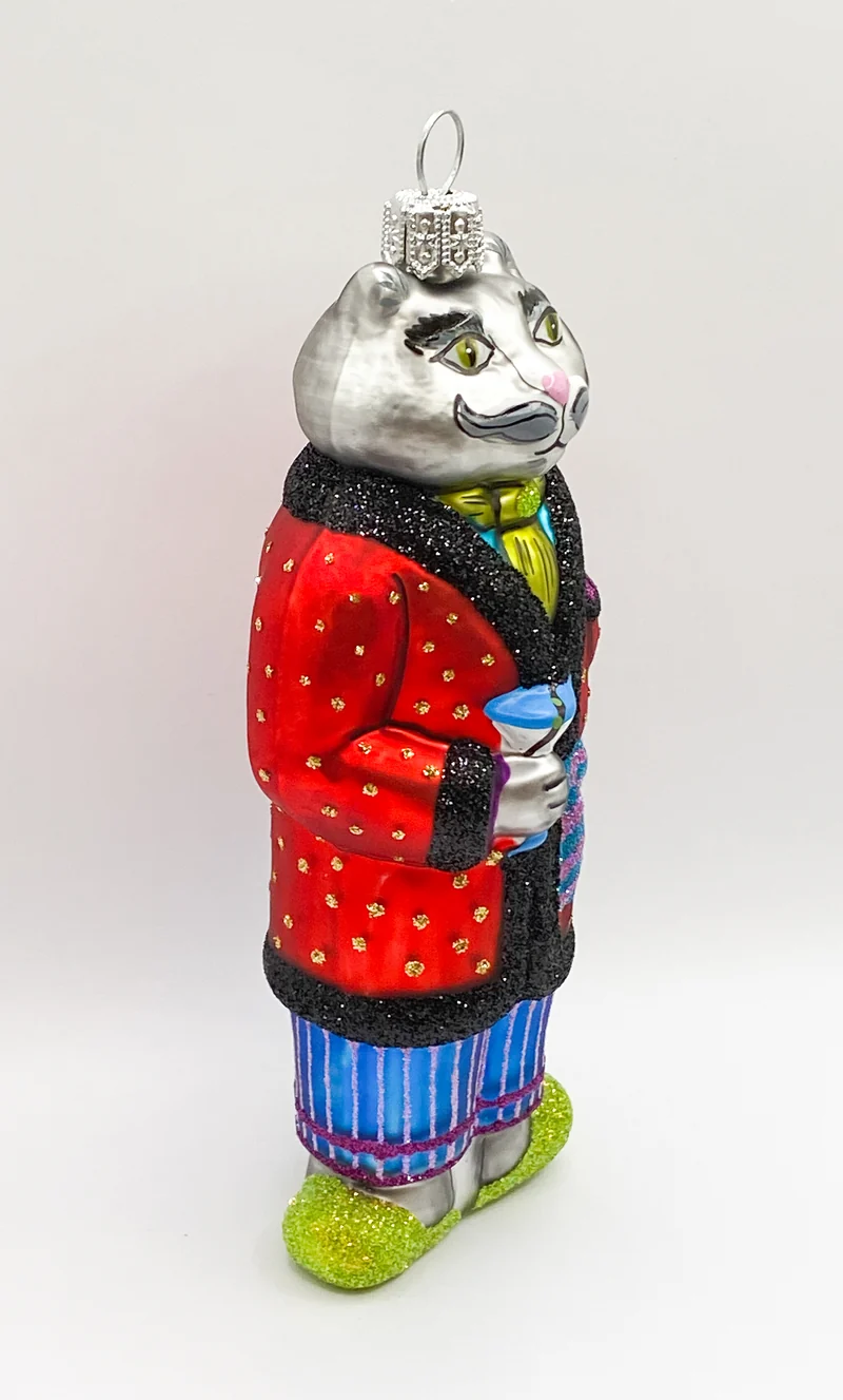Der Dandy-Kater nimmts gemütlich