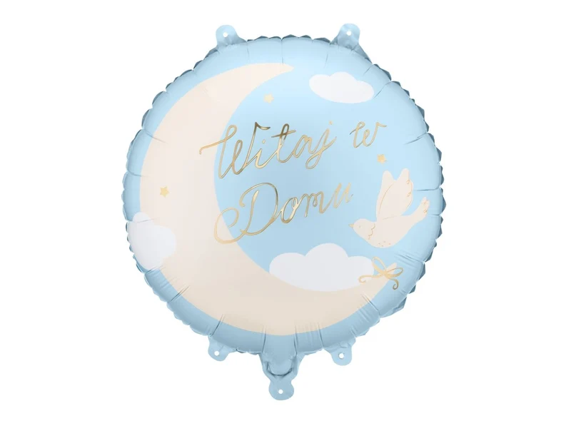 Willkommen Zuhause Folienballon Leer 35cm