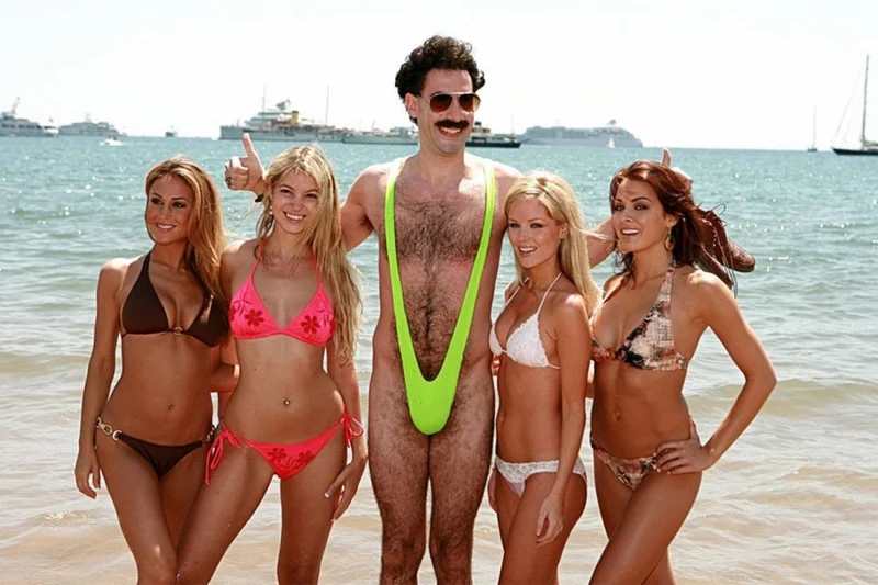 Neongrüner Mankini