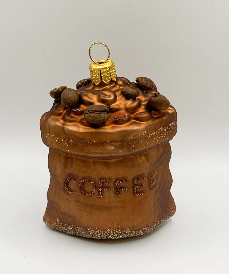 Kaffeebohnen im Jutesack