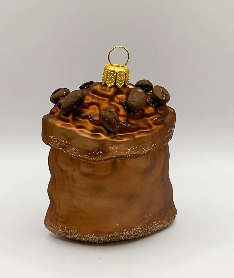Kaffeebohnen im Jutesack