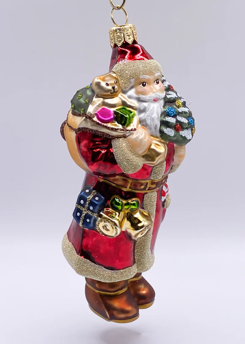 Der Weihnachtsmann bringt ganz viele Geschenke