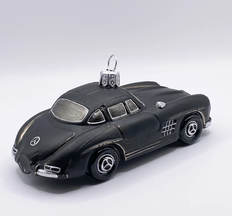 Schwarzes Mercedes Sport-Coupe