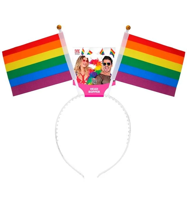Stirnband Regenbogenflaggen
