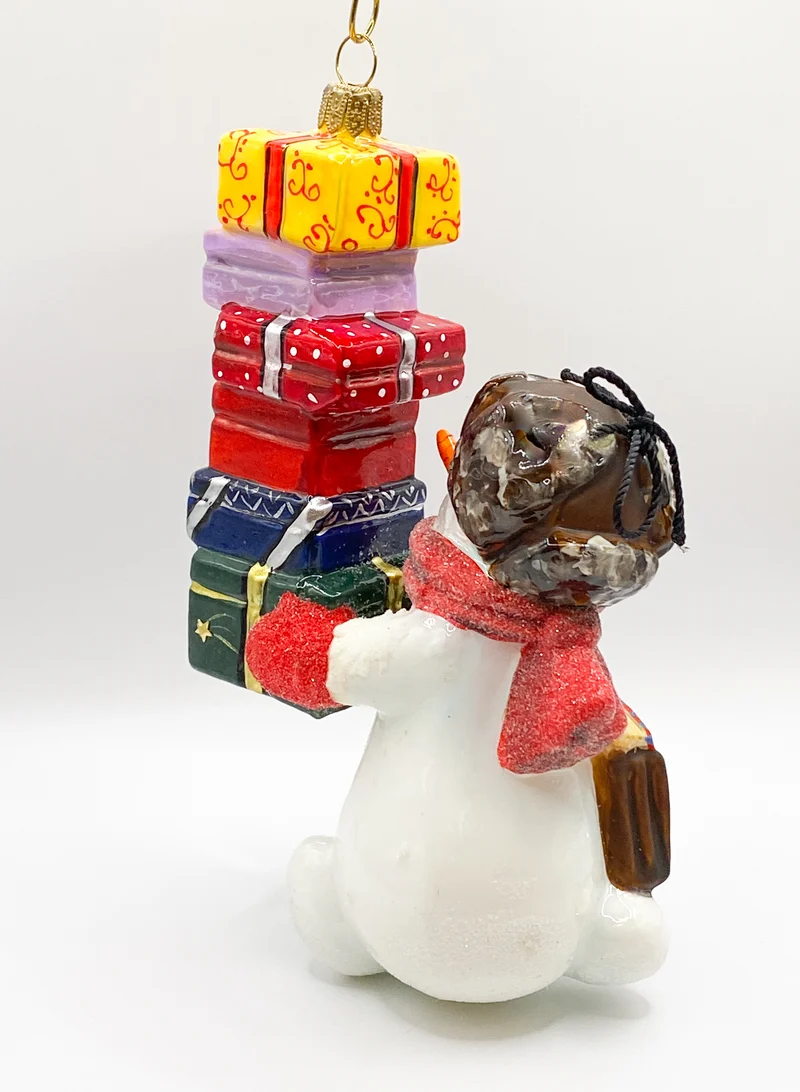Der Schneemann bringt die Weihnachtspost und viele Geschenke, AtlasArt