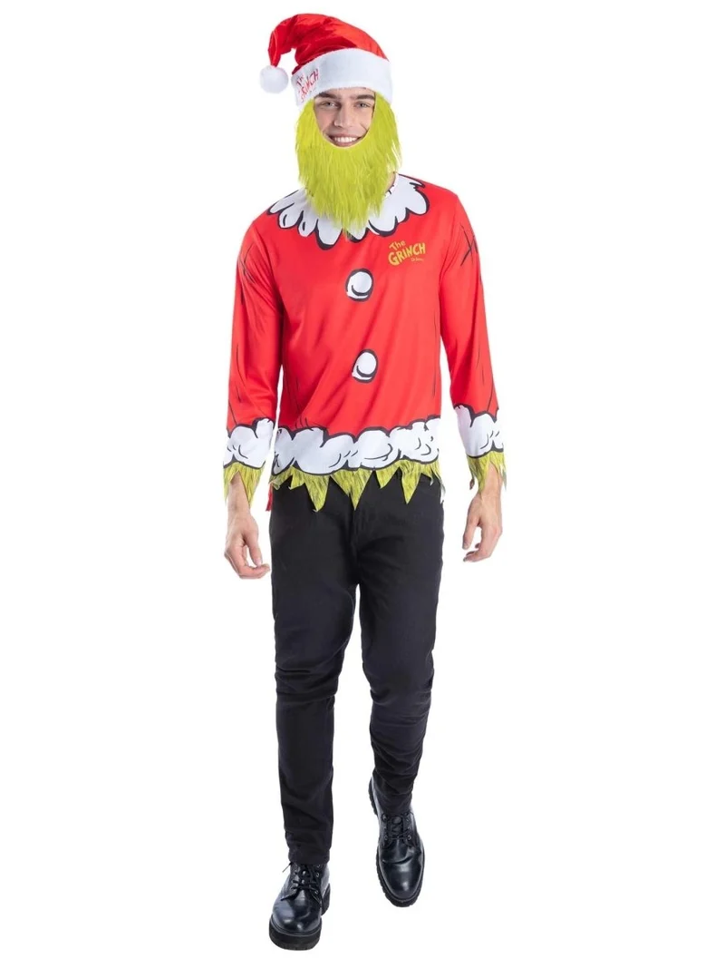 Der Grinch Accessoires Set Männer 3 Stück