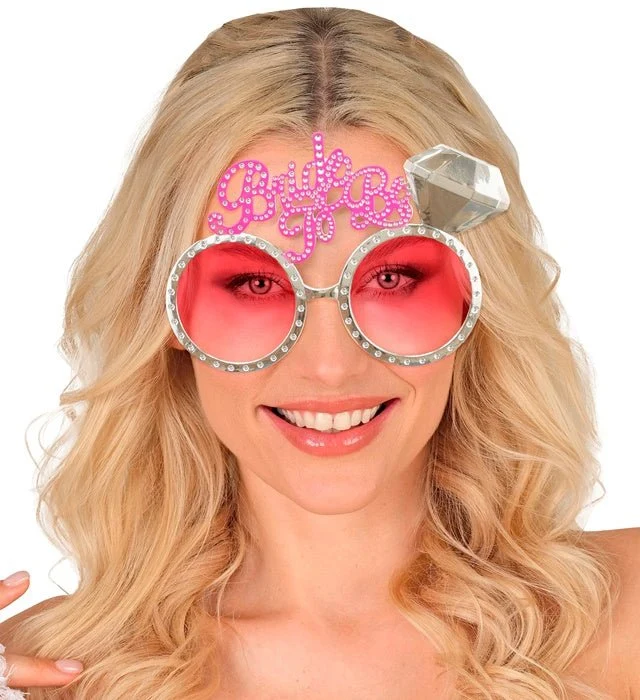 Bride To Be Brille Glitter