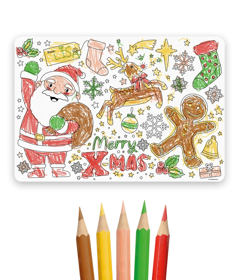 Weihnachten Tischsets 48cm 4Stück