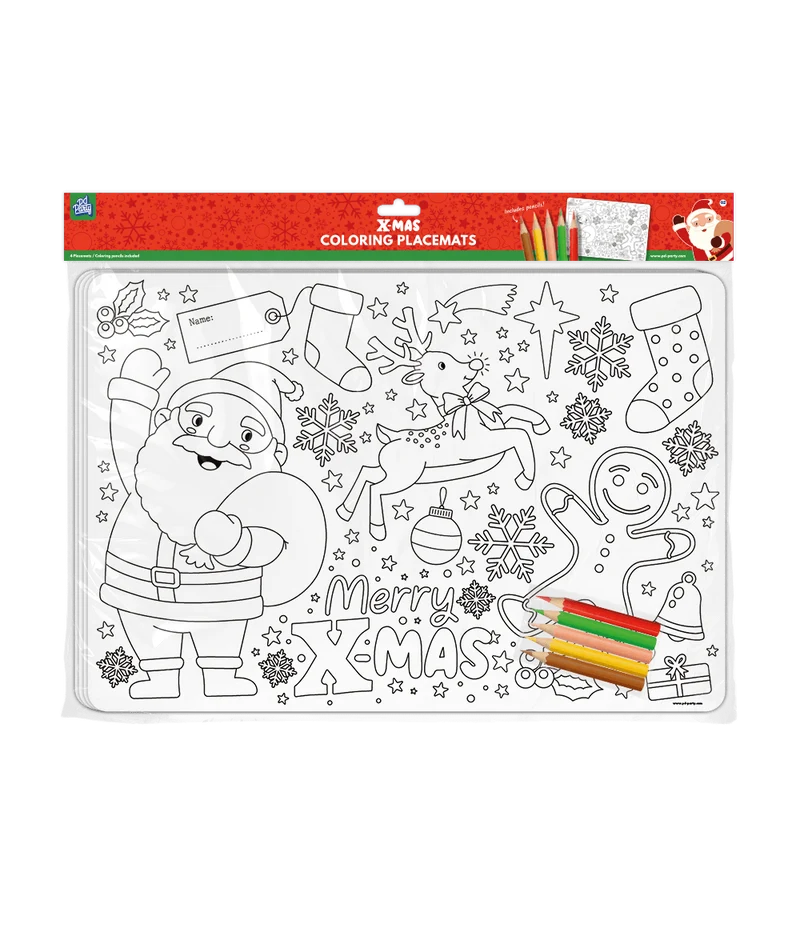 Weihnachten Tischsets 48cm 4Stück