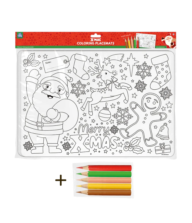 Weihnachten Tischsets 48cm 4Stück
