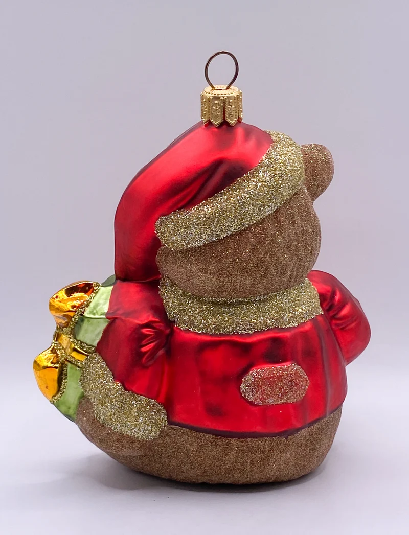 Teddybär mit Laterne