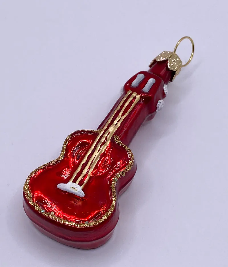 Kleine rote Gitarre