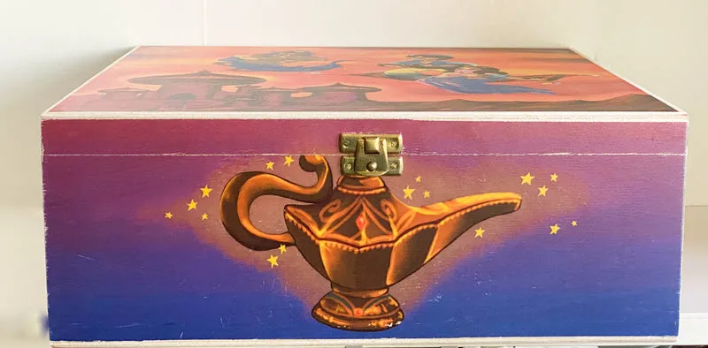 Scheherezade Märchen Set mit Aladdin, Wunderlampe, Dschinn und fliegendem Teppich, 5 Teile, KOMOZJA MOSTOWSKI
