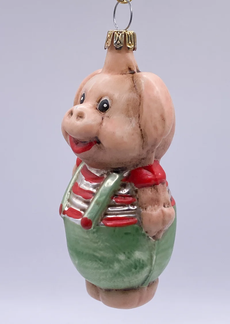 Schweinchen in grüner Hose