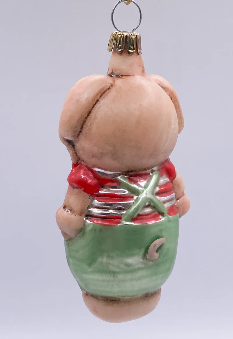 Schweinchen in grüner Hose
