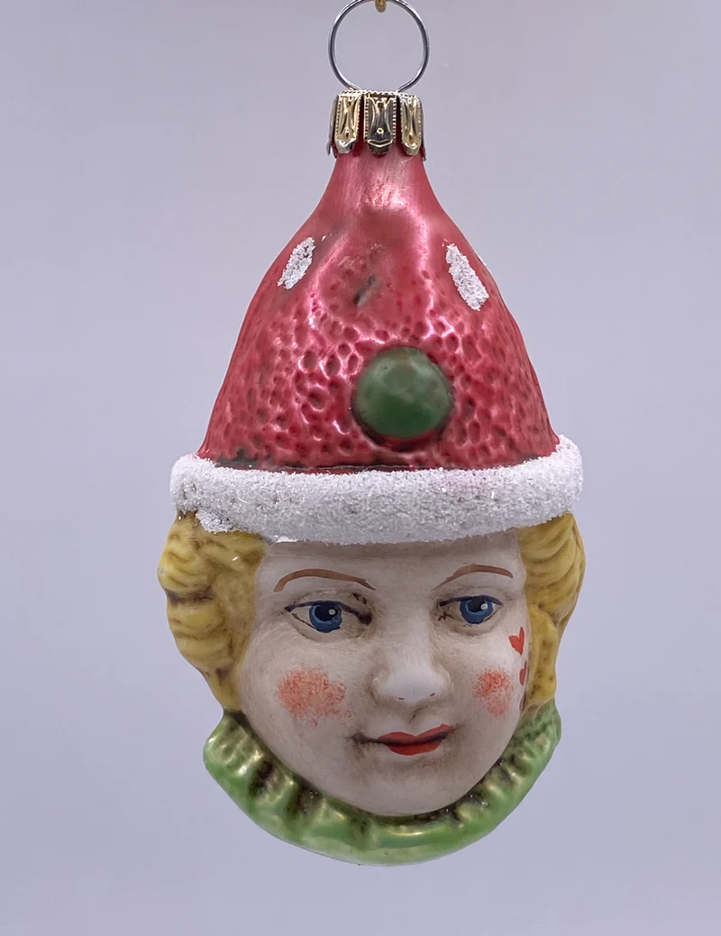 Clown mit roter Mütze