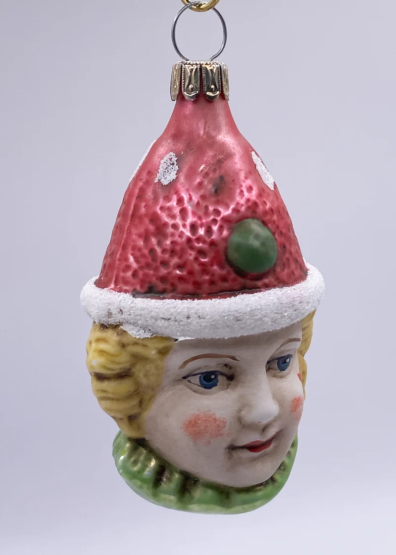Clown mit roter Mütze