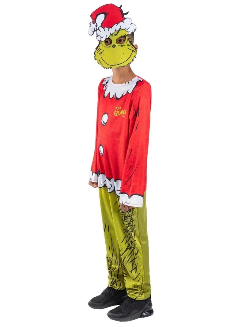 Der Grinch Kostüm Kind Weihnachtsmann