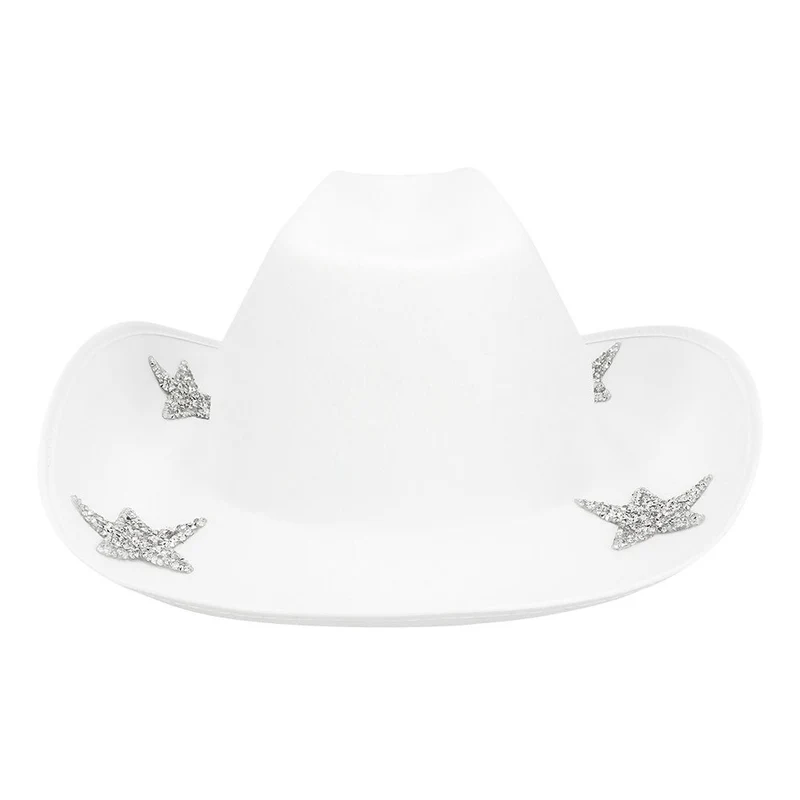 Cowboyhut Weiße Braut