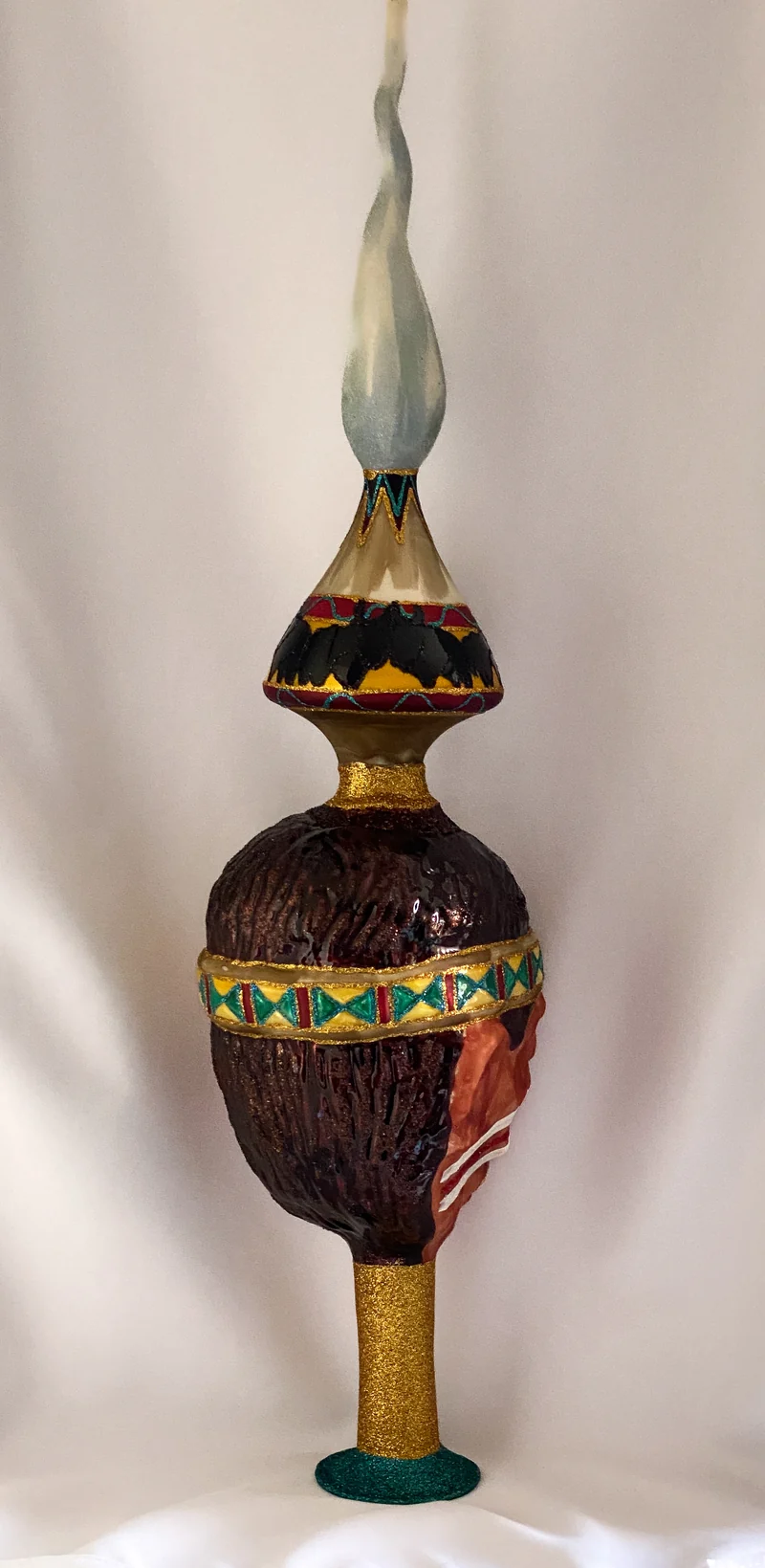 Baumspitze Indianer-Kopf