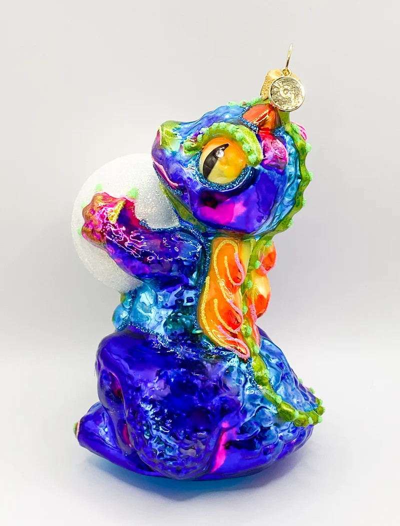 Der kleine Regenbogen - Drachen macht einen Schneeball, GlitterLab