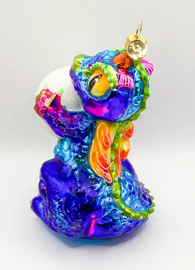 Der kleine Regenbogen - Drachen macht einen Schneeball, GlitterLab