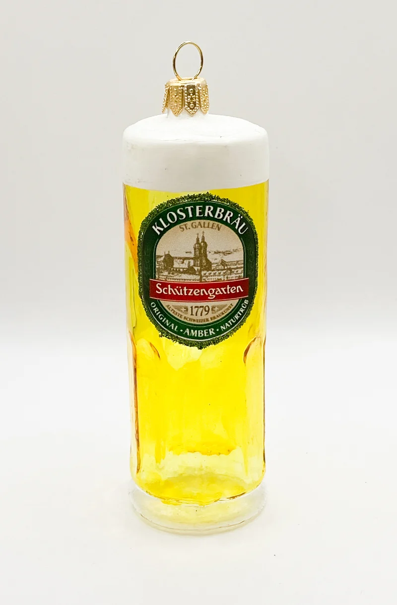 Schützengarten Bierglas Rugeli " KLOSTERBRÄU "