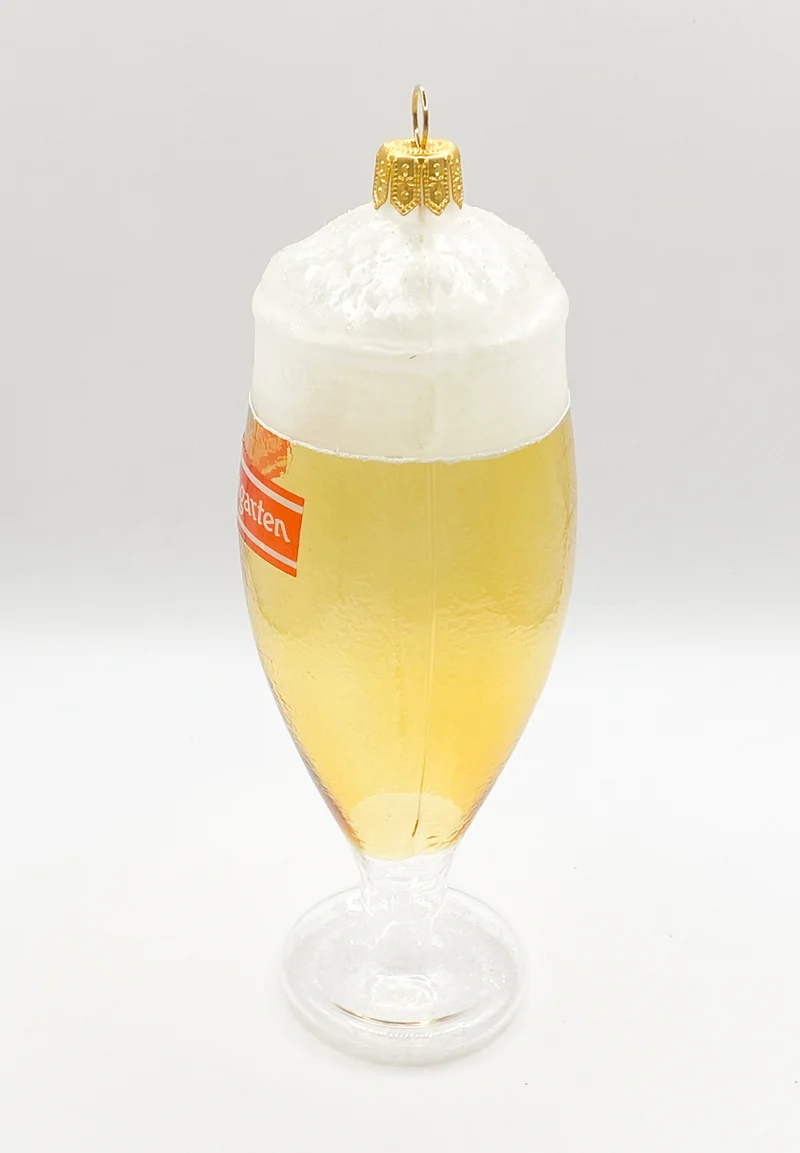 Bierglas Tulpe mit der Aufschrift " Schützengarten "