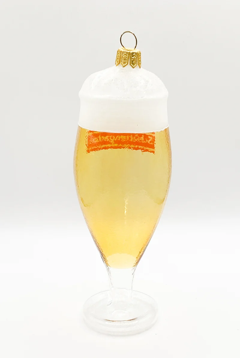 Bierglas Tulpe mit der Aufschrift " Schützengarten "