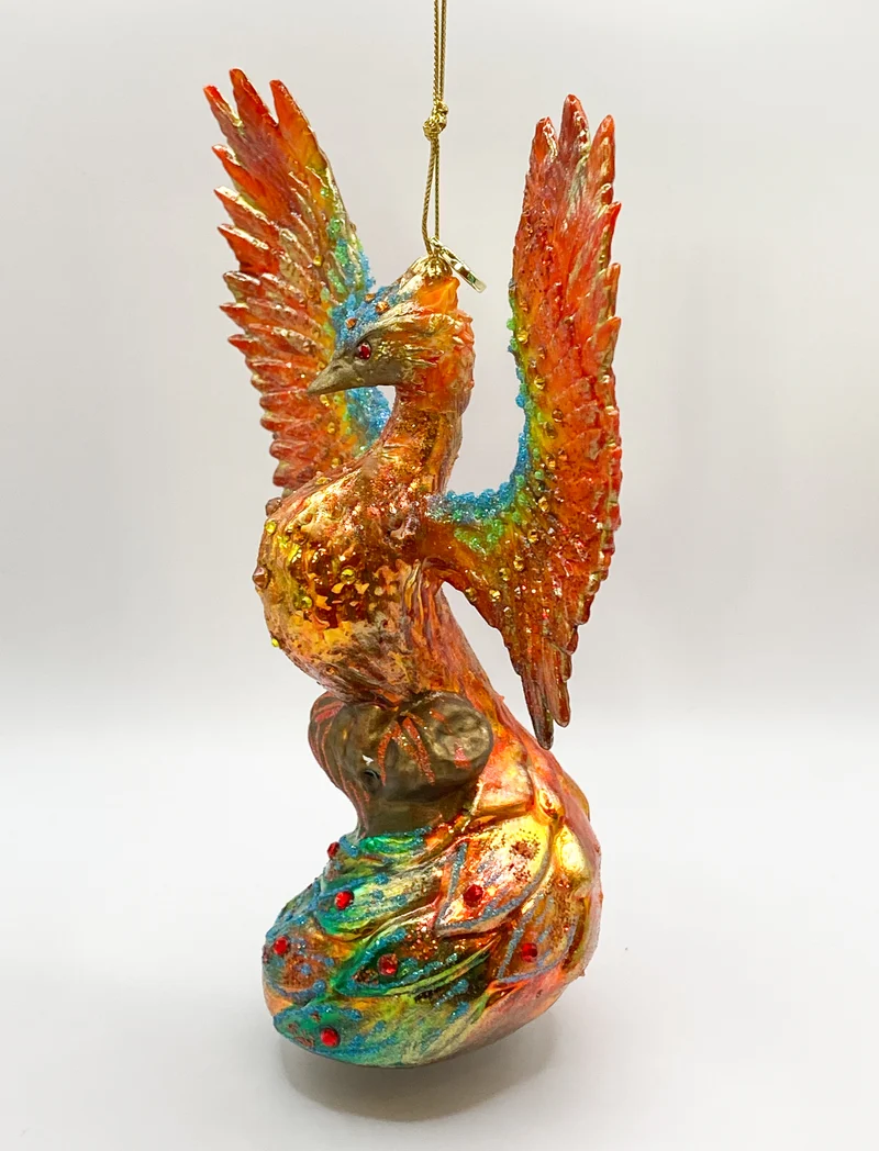 Feuer-Phoenix, Feuervogel, GlitterLab