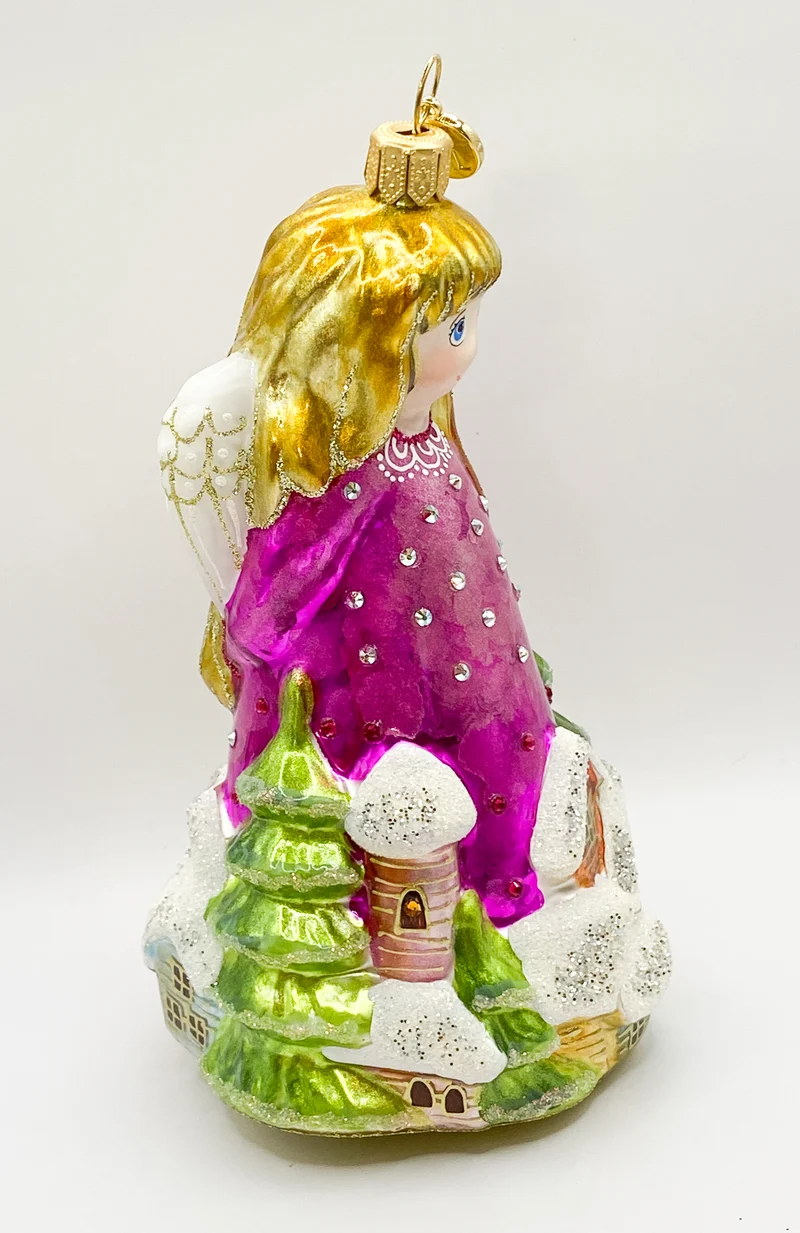 Engel im rosa Glitzer-Kleidchen, GlitterLab