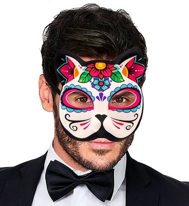 Kinnlose Maske Tag der Toten