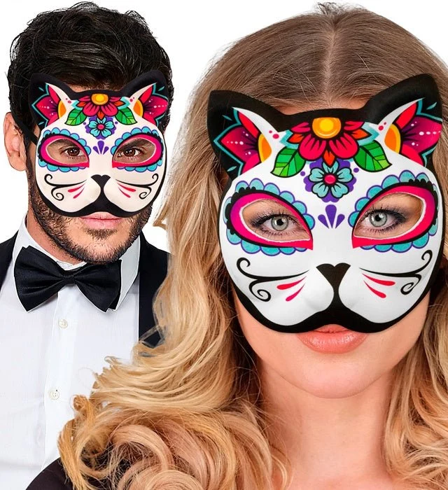 Kinnlose Maske Tag der Toten