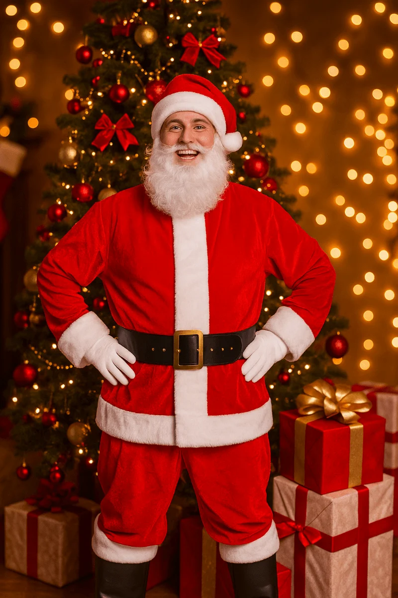 Weihnachtsmann Kostüm 6 Teile