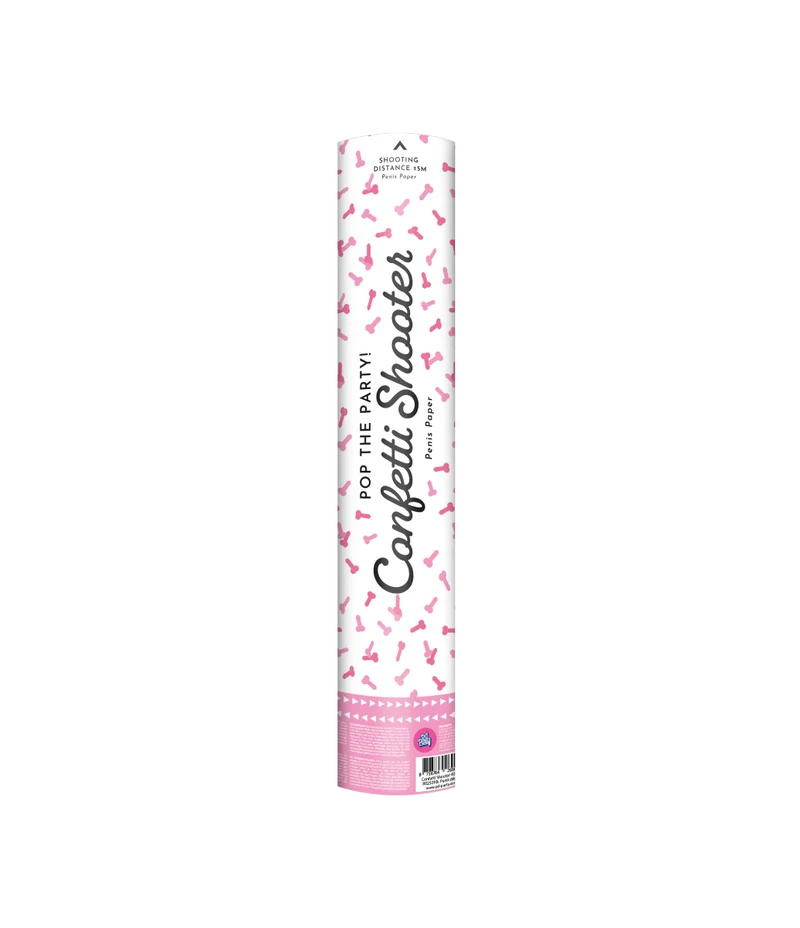 Penis Konfettikanone Rosa 40cm