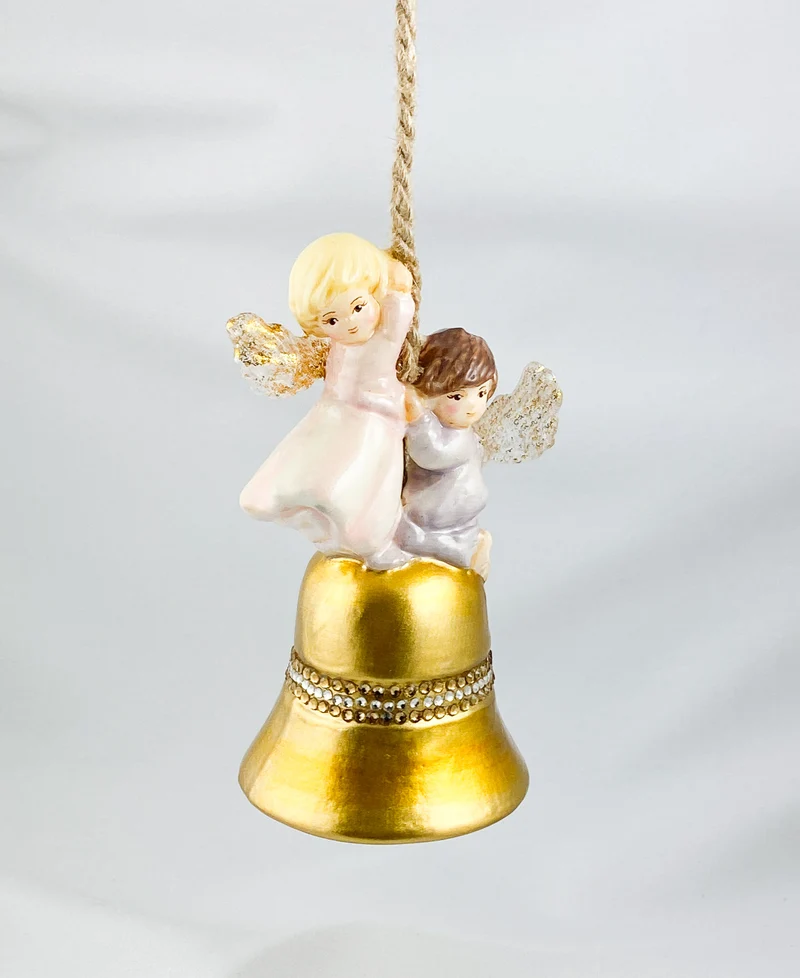 Zwei Engel läuten die goldene Glocke, AtlasArt
