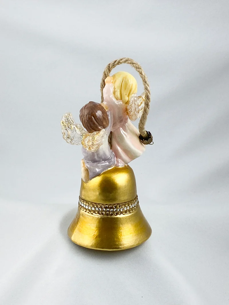 Zwei Engel läuten die goldene Glocke, AtlasArt