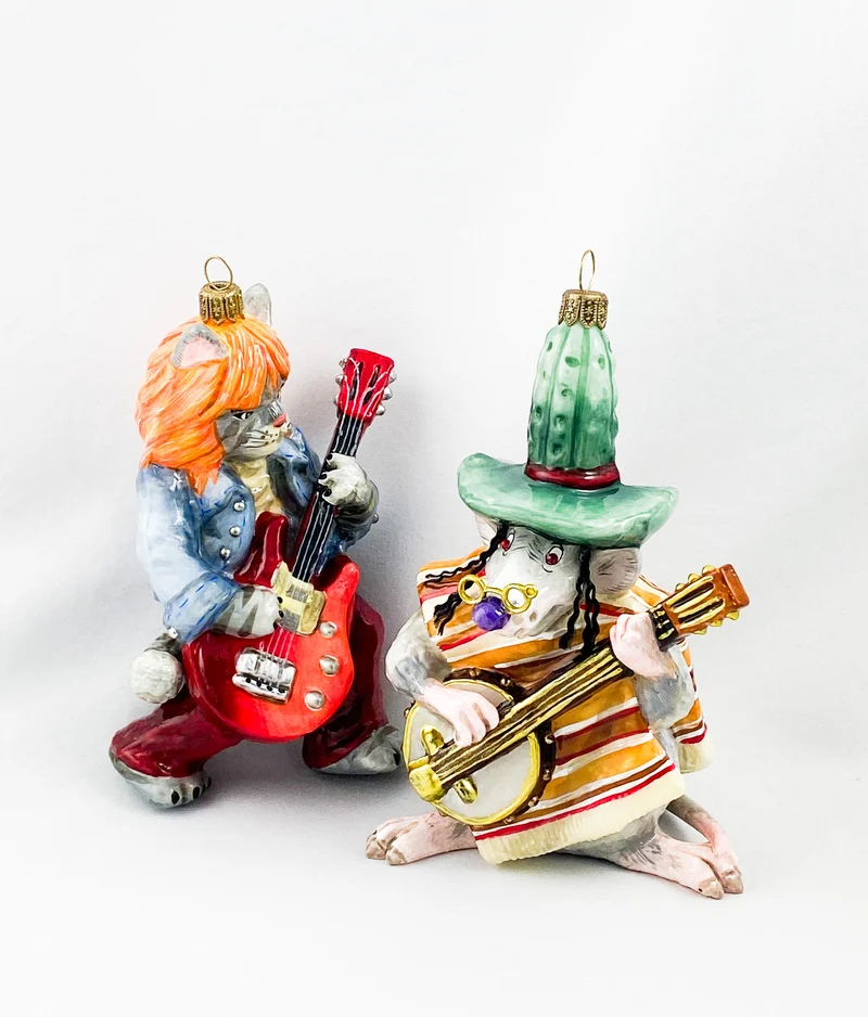 Der Kater und die Ratte musizieren zusammen, AtlasArt