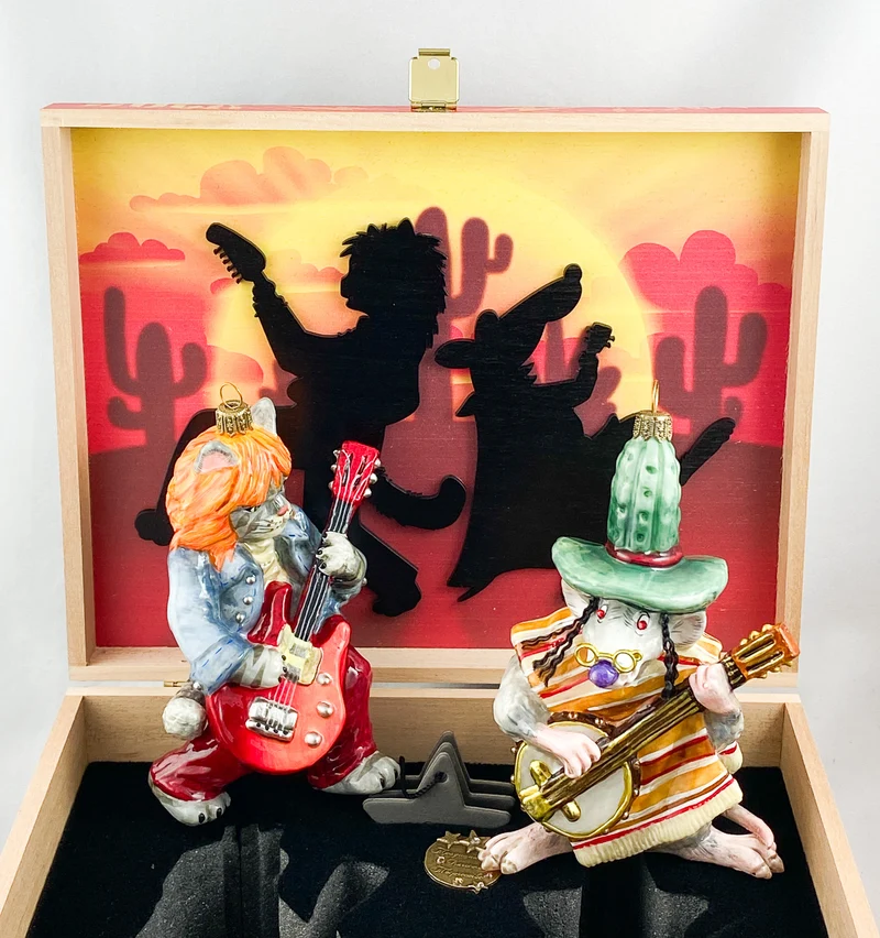 Der Kater und die Ratte musizieren zusammen, AtlasArt