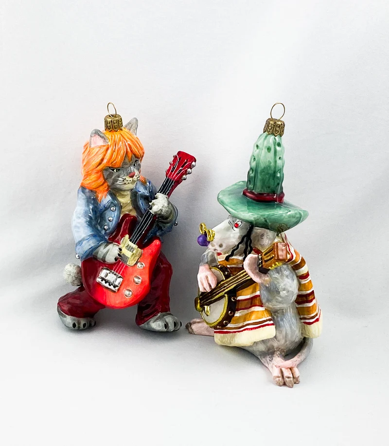 Der Kater und die Ratte musizieren zusammen, AtlasArt
