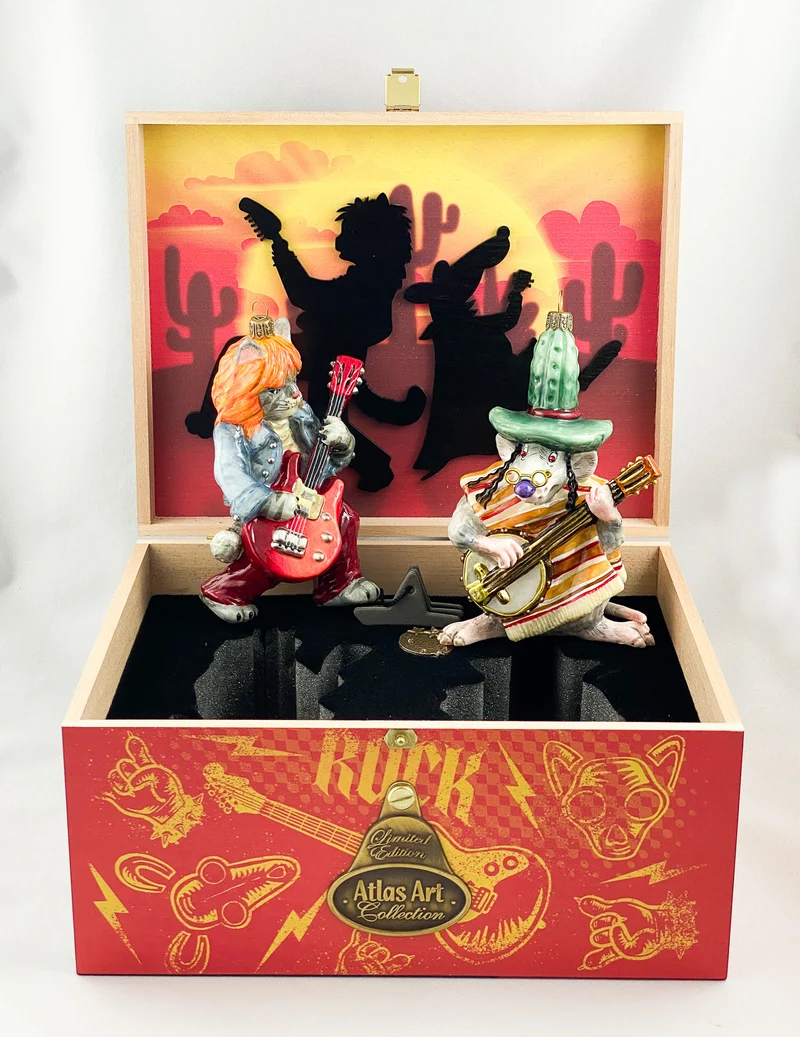 Der Kater und die Ratte musizieren zusammen, AtlasArt