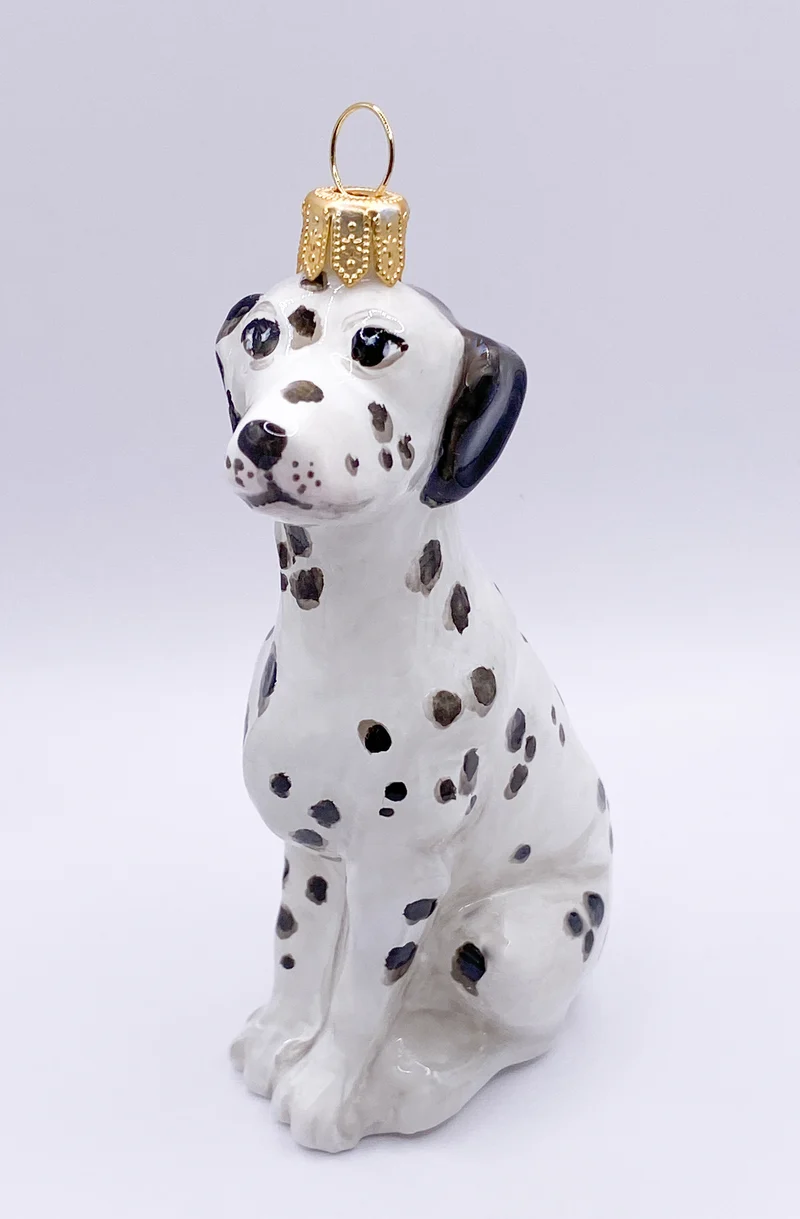 Sitzender Dalmatiner-Hund, KOMOZJA MOSTOWSKI