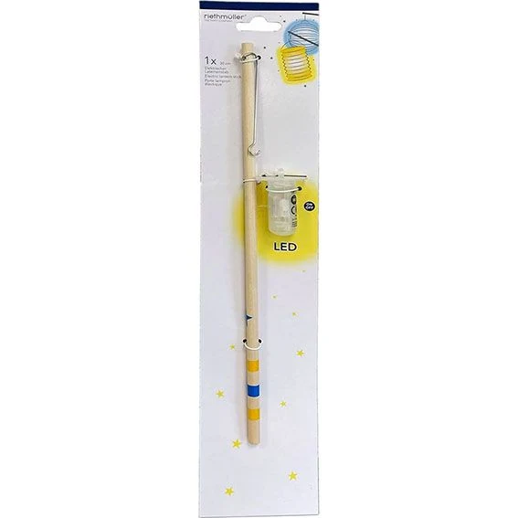 LED-Lampionstange, farbig, 30 cm
