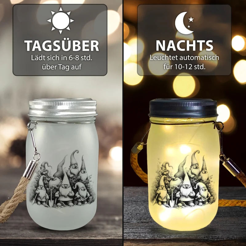 Gartenzwerge Solarlicht