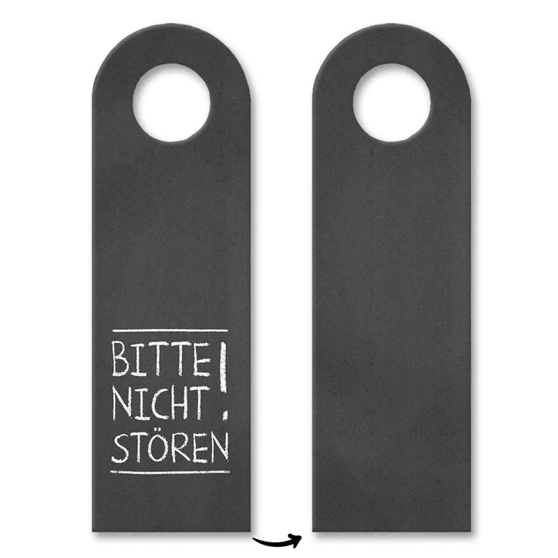 Bitte nicht stören! Türhänger mit Muster Tafel