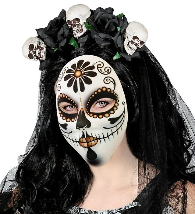 Dia De Los Muertos Maske Blume