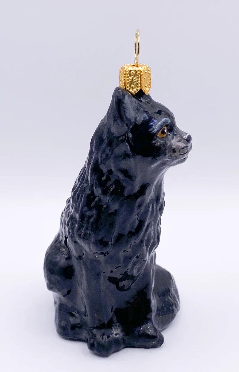 Kleine stolze schwarze Katze, KOMOZJA MOSTOWSKI