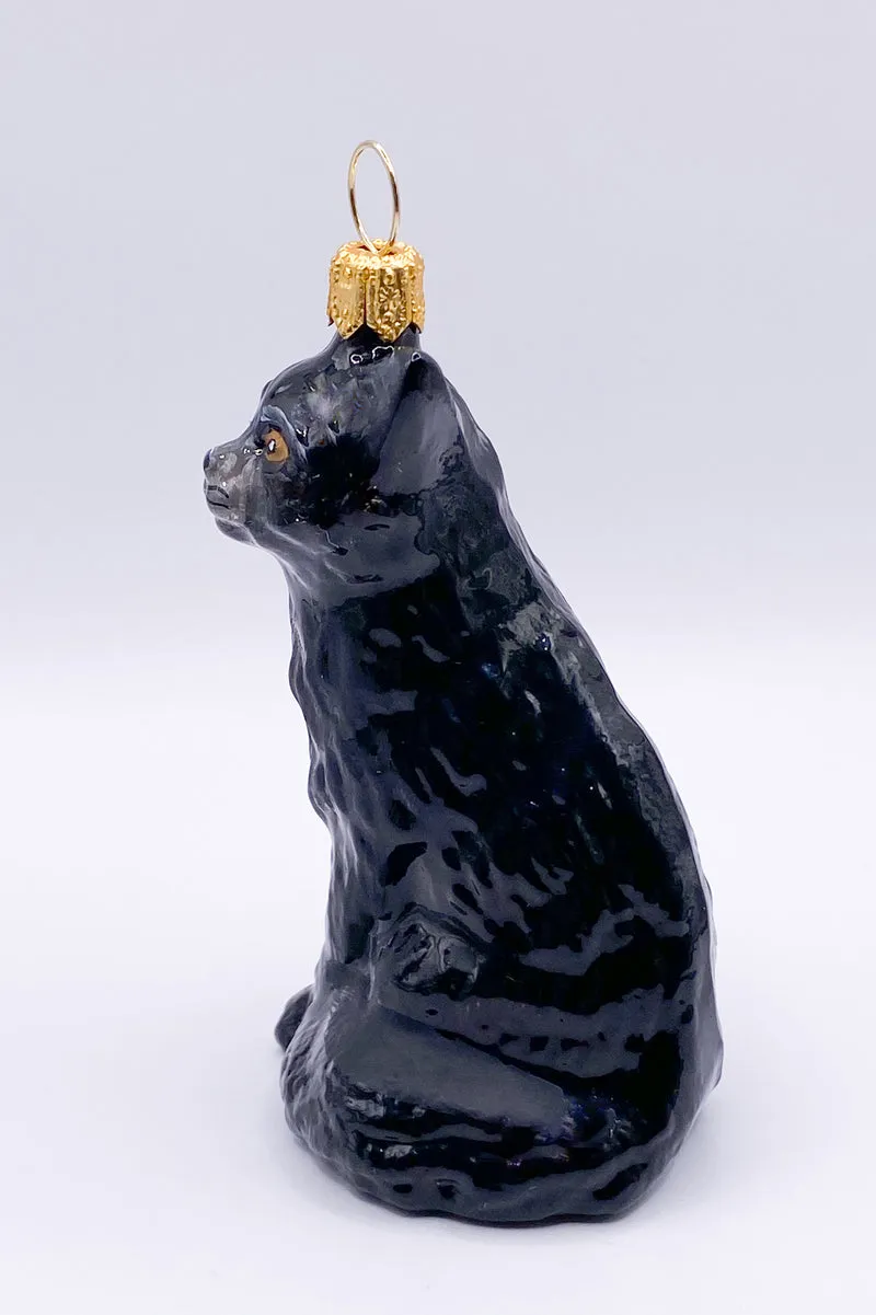 Kleine stolze schwarze Katze, KOMOZJA MOSTOWSKI