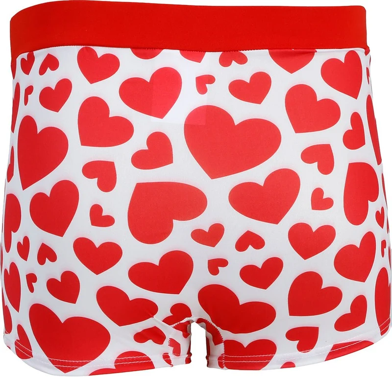 Ich liebe dich Unterhosen Rot-Weiß-Herzen